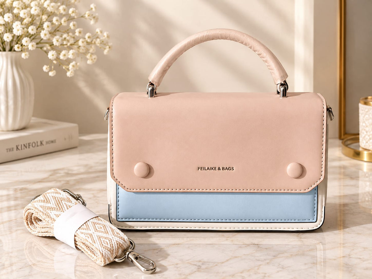 Her Carry Premium Box Bag with Board Strap - 2 colors
