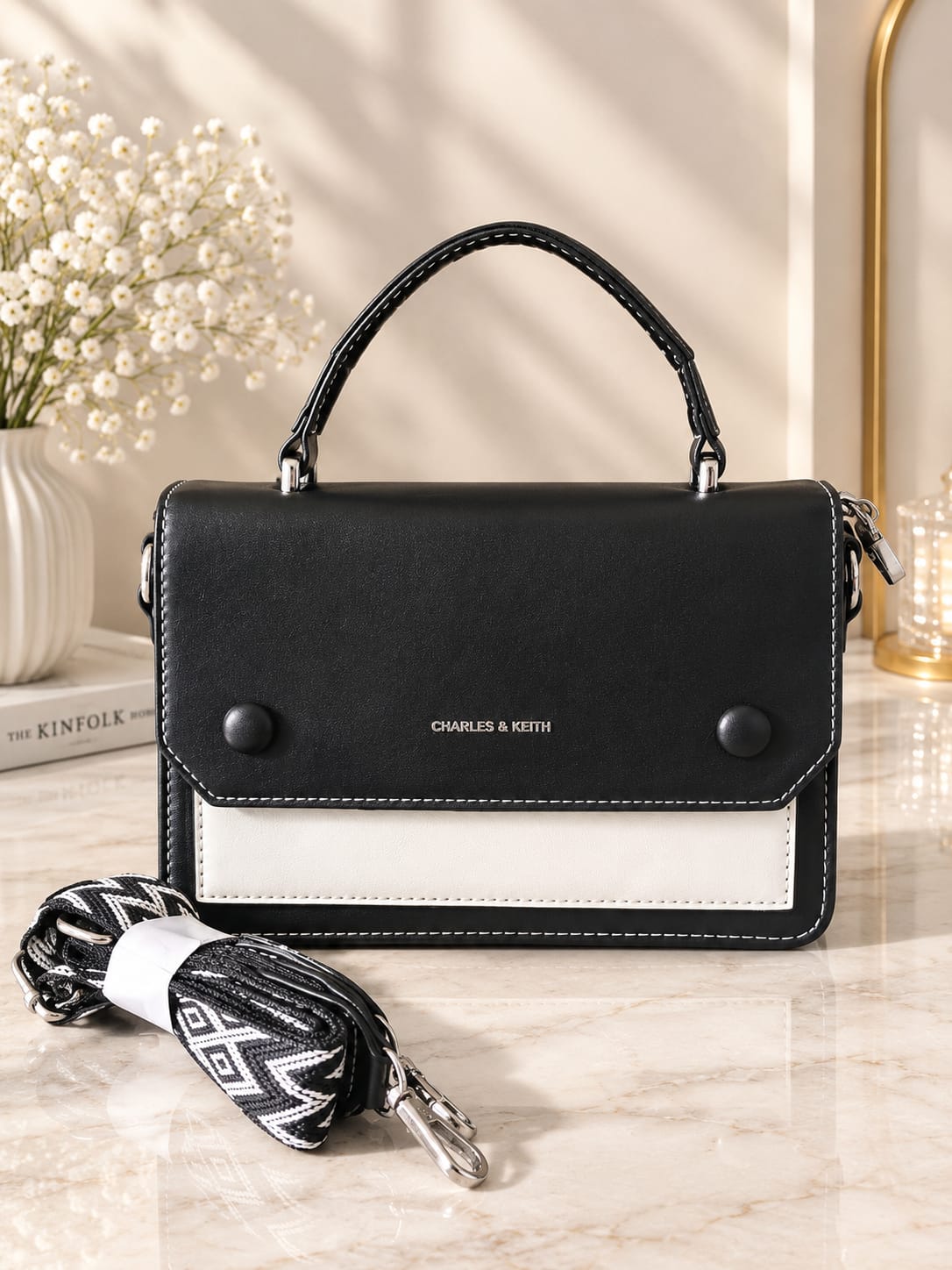Her Carry Premium Box Bag with Board Strap - 2 colors